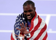 Noah Lyles, ganador de los 100 mts planos: 