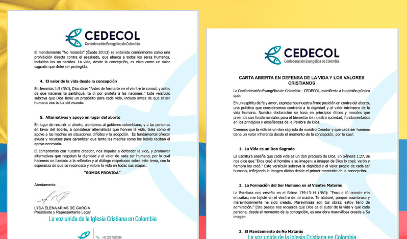 Colombia batalla para impedir la interrupción del embarazo en cualquier etapa