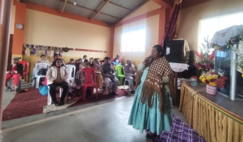 Cristianos oran por los 40 años de una de las ciudades más jóvenes de Bolivia