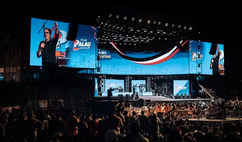 Gran convocatoria y momentos de fe en el Festival Palau Santo Domingo 2025