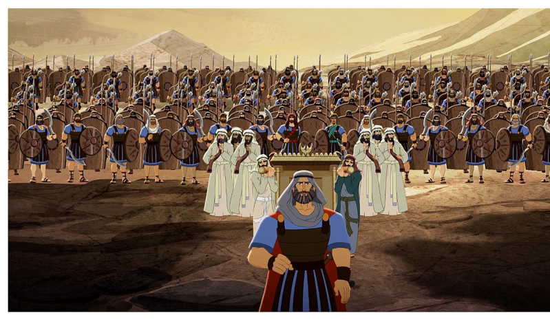 Estrenarán película animada sobre Josué y la caída de los muros de Jericó