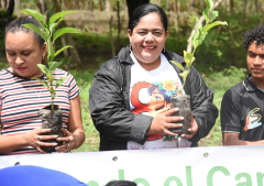 Plantan más de 7 mil árboles en el Corredor Seco de Nicaragua para enfrentar la sequía