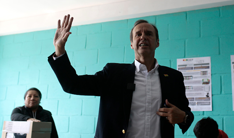 Sorpresa en Bolivia: Dos candidatos de derecha irán a segunda ronda
