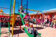 Niños de Potosí celebran nuevos espacios de juego que buscan transformar vidas