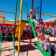 Niños de Potosí celebran nuevos espacios de juego que buscan transformar vidas