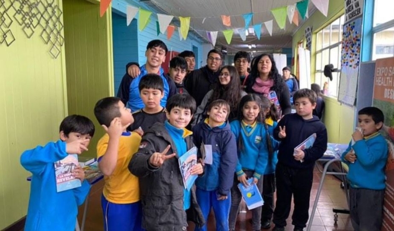 Operativo estudiantil transforma la vida comunitaria en Paillaco y Pichirropulli