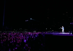 Multitudinario inicio del Festival Palau Rosario 2025 en el Monumento a la Bandera