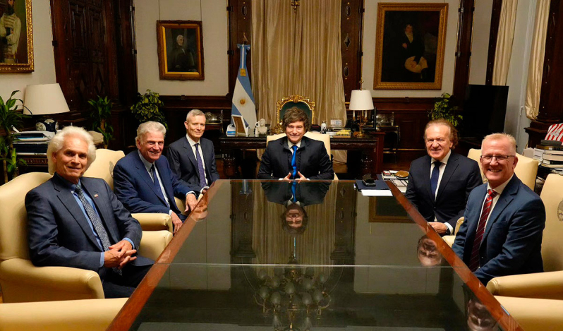 Franklin Graham se reúne con el presidente Javier Milei antes del Festival Esperanza Buenos Aires
