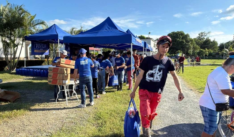 Misioneros del ministerio River de Dante Gebel combaten crisis sanitaria en Camalote, Cuba