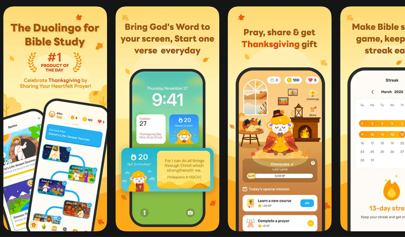 Nueva app convierte el estudio bíblico en una experiencia tipo videojuego
