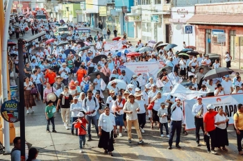 Chiapas: Diez mil creyentes se movilizan en Marcha de Acción de Gracias por la paz