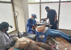 Más de cinco mil venezolanos recibieron atención médica gratuita en una iniciativa de la Iglesia cristiana