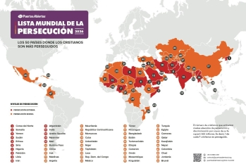 Lista mundial de la persecución 2026: cuatro países latinoamericanos bajo la lupa por hostilidad anticristiana