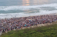 Más de cinco mil personas adoraron a Dios y celebraron bautismos en una playa de Brasil