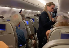 Momento espiritual a bordo se vive cuando piloto proclama a Jesús rumbo a 