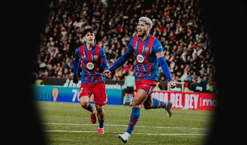 El gol de Araújo que clasificó al Barcelona y su agradecimiento a Dios por la victoria