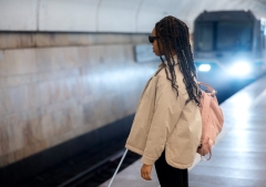 Brechas de acceso impiden que personas ciegas usen trenes en el Reino Unido