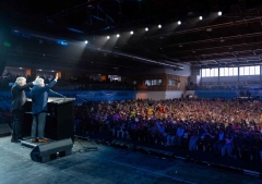 Franklin Graham proclama el Evangelio en Ushuaia tras años de espera