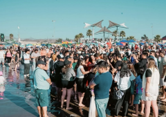 Evangelización en playas de Chile culmina con bautismos masivos y testimonios de fe