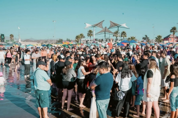 Evangelización en playas de Chile culmina con bautismos masivos y testimonios de fe