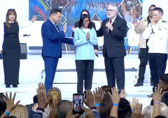 Delcy Rodríguez convocó a la oración por Venezuela y pidió relaciones de respeto con Estados Unidos
