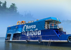 El “Barco de la Biblia” inicia nueva misión en la Amazonía para llevar ayuda y fe a comunidades aisladas