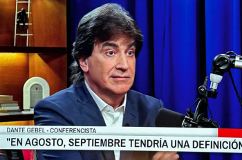 Dante Gebel: “No tengo ganas de ser presidente”