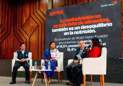 Estudio de World Vision alerta sobre niveles críticos de desnutrición infantil en Ecuador