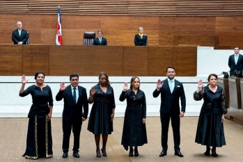 Diputados evangélicos son electos en el directorio del Congreso de Costa Rica