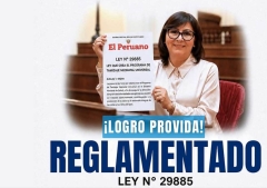 Milagros Jáuregui celebra la reglamentación del Tamizaje Neonatal Universal en Perú