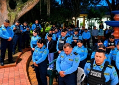 Honduras se une en oración y luto tras trágica muerte de siete agentes policiales en accidente vial