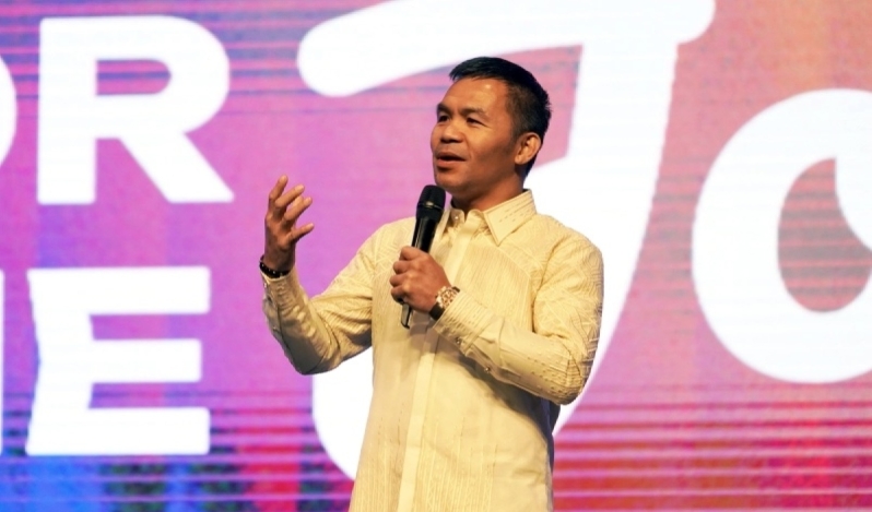 Manny Pacquiao insta a delegados del Congreso Arise Asia a fijarse metas de evangelización