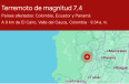 Terremoto de 7,4 sacudió Colombia y deja heridos y daños en varias ciudades