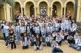 Niños de iglesias evangélicas oraron por Argentina en la Casa Rosada por el Día del Niño