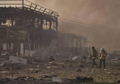 Ataque ruso destruye almacén de ayuda humanitaria dirigido por un ministerio cristiano en Ucrania