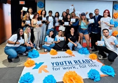 World Vision forma a 655 jóvenes para mejorar sus oportunidades laborales